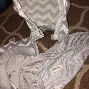 4 piece canopy carseat set